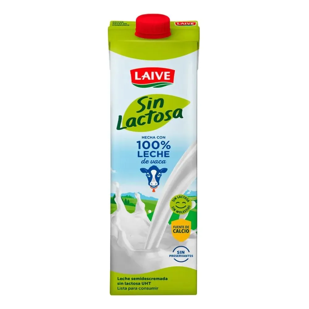 Leche UHT sin lactosa light de 946 ml
