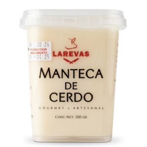 Manteca de Cerdo Larevas 200 gr Pote