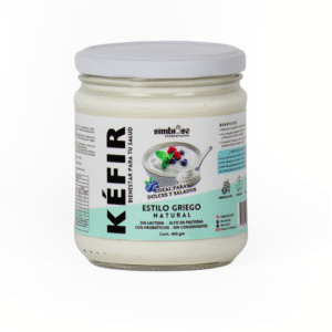 Kéfir 400 g envase de vidreo