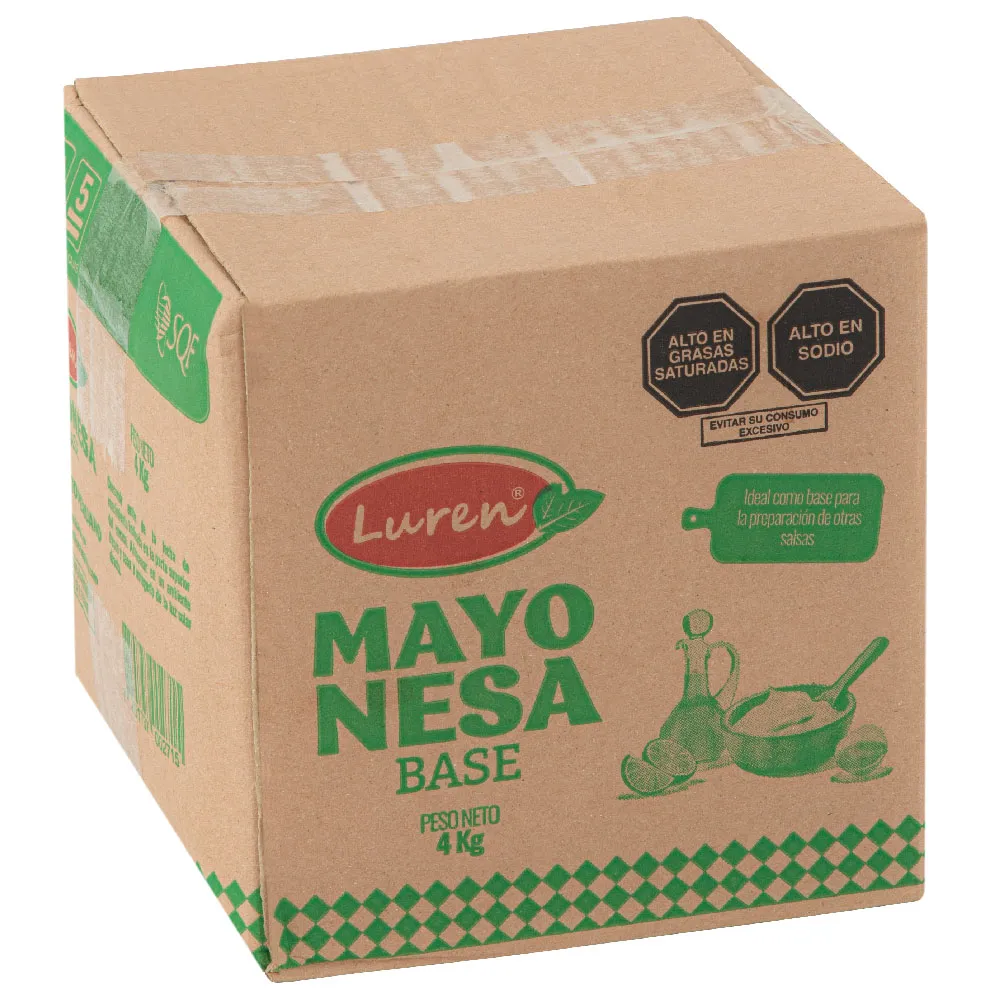 Mayonesa Caja 4 Kg