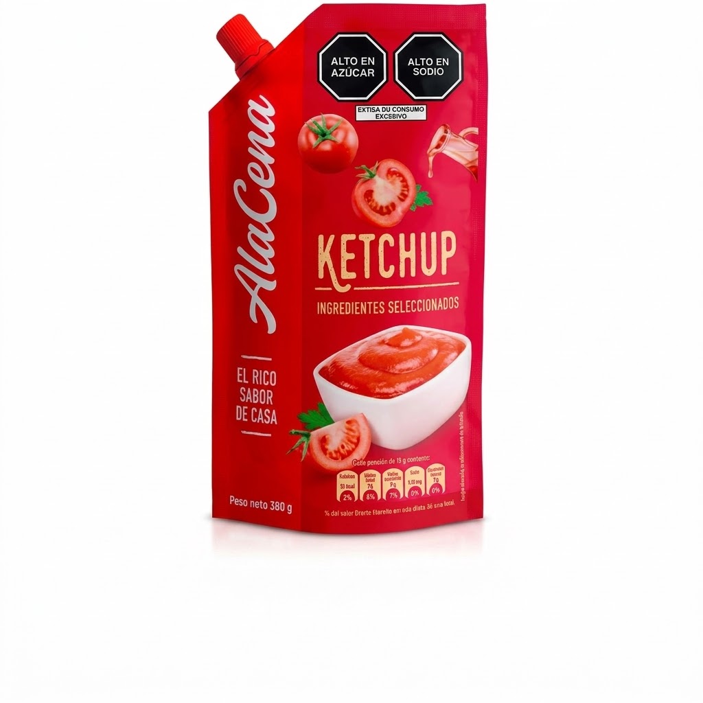 Ketchup Alacena Doypack 380 gr