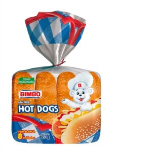 Pan de hot dog rollys Bimbo 8 und