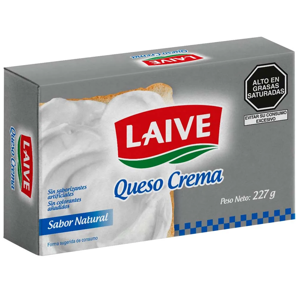Queso Crema Laive Caja 227 gr