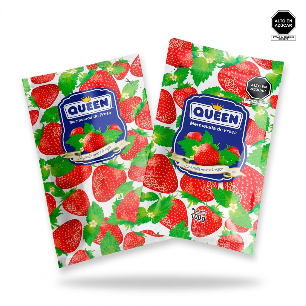 Mermelada Queen Fresa 100 gr x 12 Und