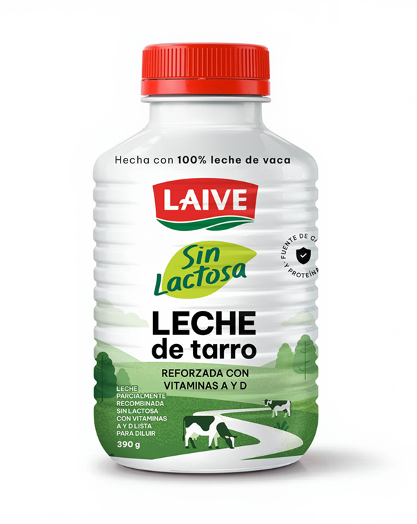 Leche sin Lactosa Botella de 390g