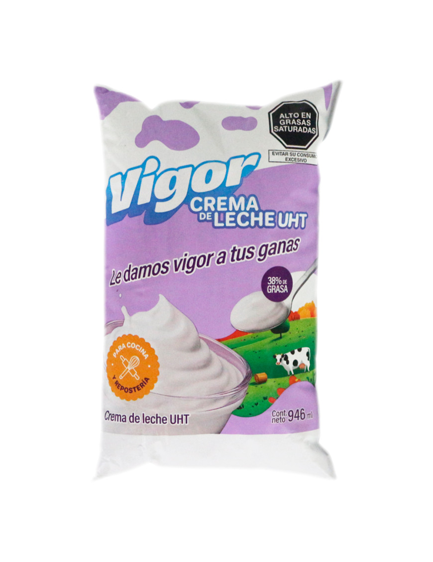 Crema en Bolsa Vigor x 946 Ml