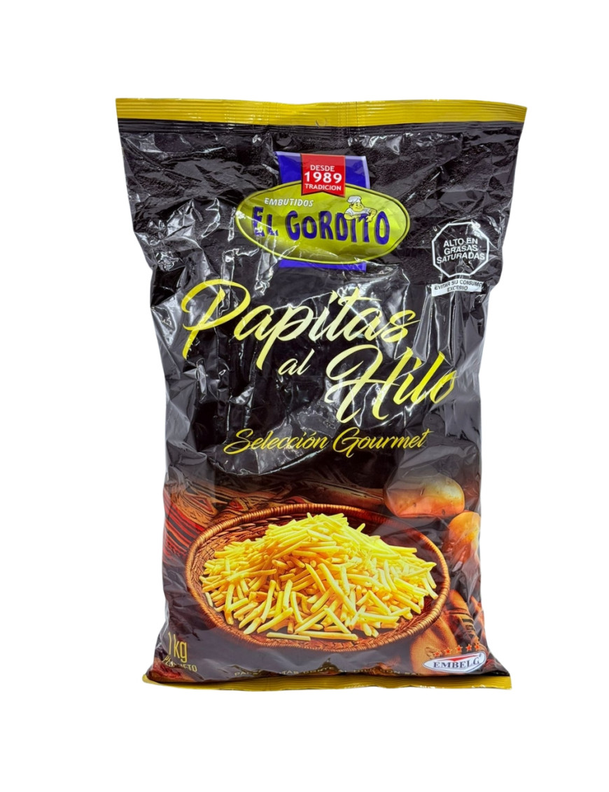 Papas al hilo 1 kilo