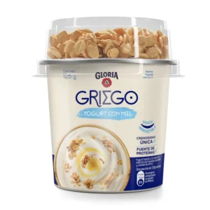 Yogurt Gloria Griego con Miel 128g