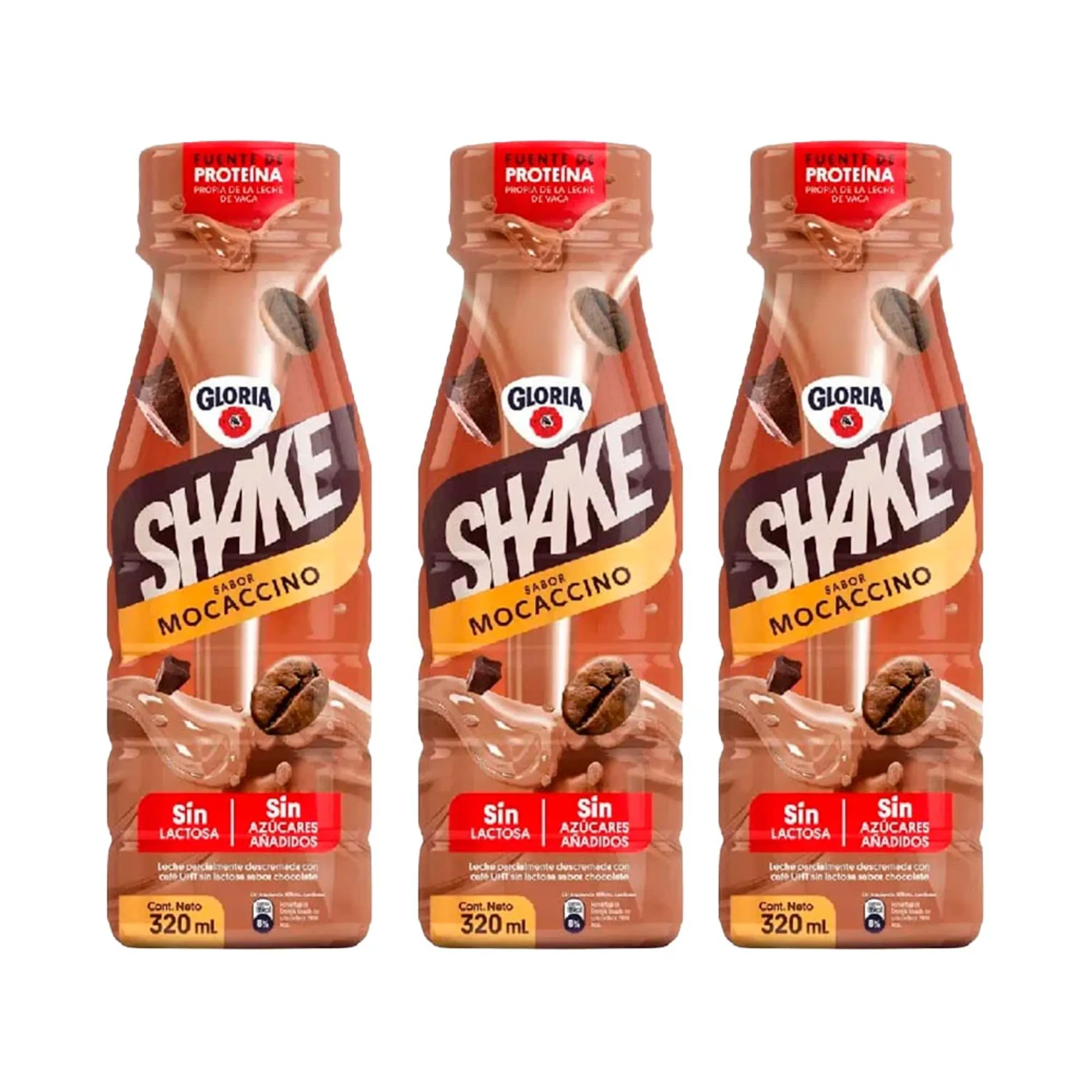 Bebida Shake Mocaccino 320 ml x 6 und