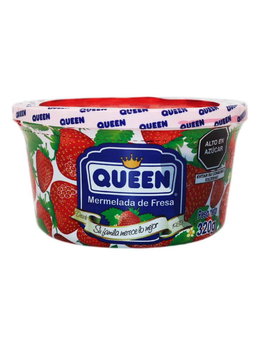 Mermelada Queen Pote 320 gr Todos los Sabores