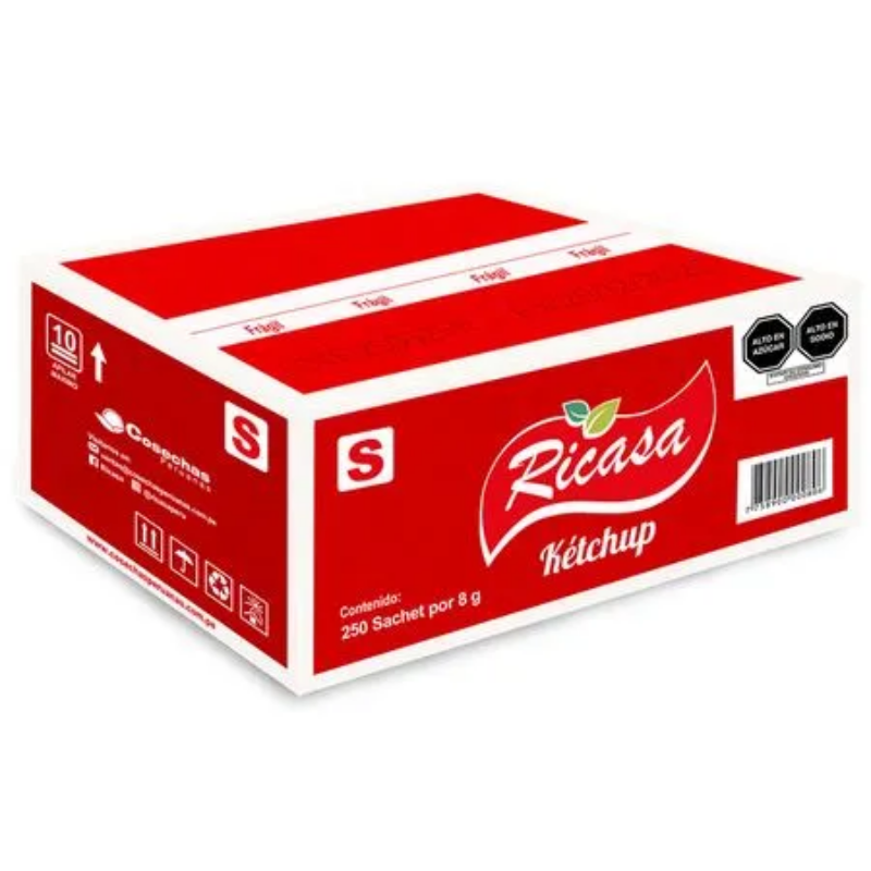 Ají Ricasa Sachets 8 gr x 250 und