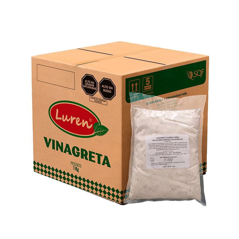 Vinagreta 1 Kg Bolsa