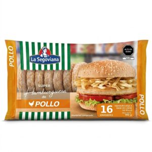 Hamburguesa de Pollo x 16 Und