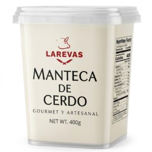 Manteca de Cerdo Larevas 400 gr Pote